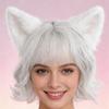 Realistic Cats Ear Hairband Plush Headband Design Costume Headwear For Women Girls Cosplays Event Themed Parties