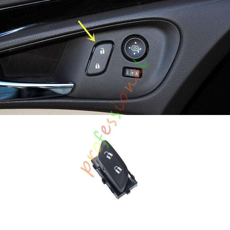 For Buick Regal 2014-2017 Lacrosse Black Left Door Lock Push Button