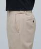 MUSINSA STANDARD Lightweight Relaxed Tapered Hidden Banding Crop Slacks [Beige]