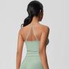 Women High Quality Sport Tank Tops With Chest Pads Compressed Quick-dry Super Elastic Suitable For Running Gym Fitness Training Yoga