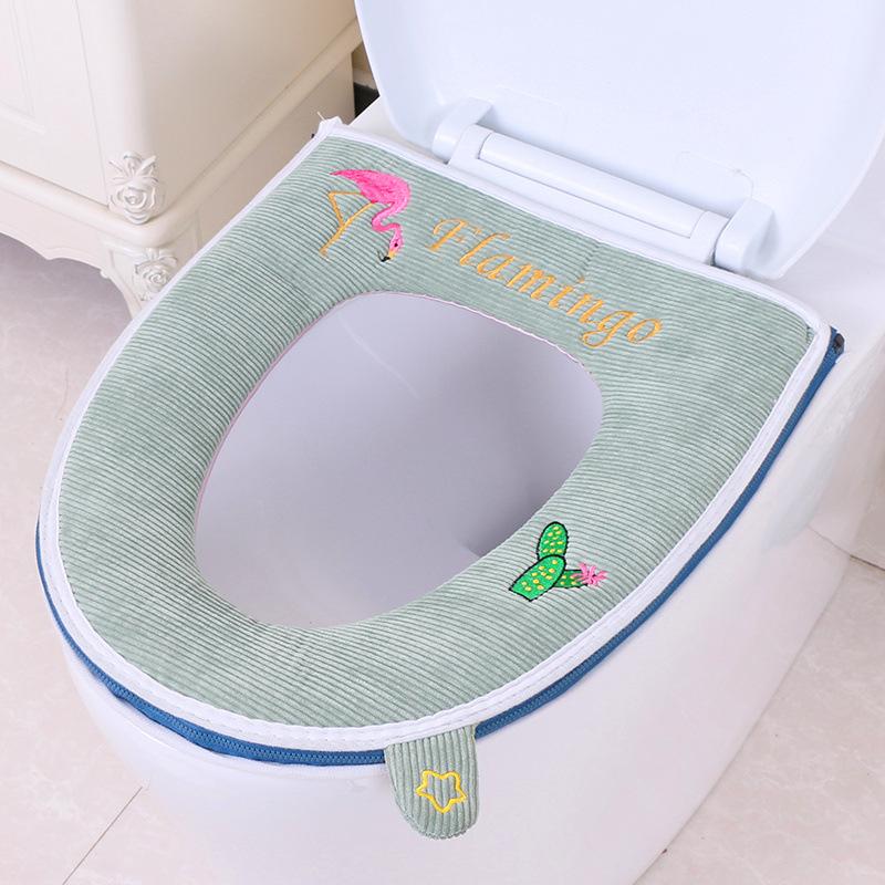 

Toilet seat Japanese and Korean style toilet seat zipper sticker 43*37cm