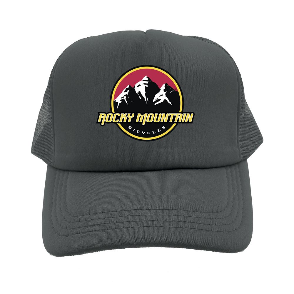 Rocky Mountain Bike Trucker Cap Unisex Funny Rocky Mountain Hat Baseball Cap Cool Summer Unisex Mesh Net Caps