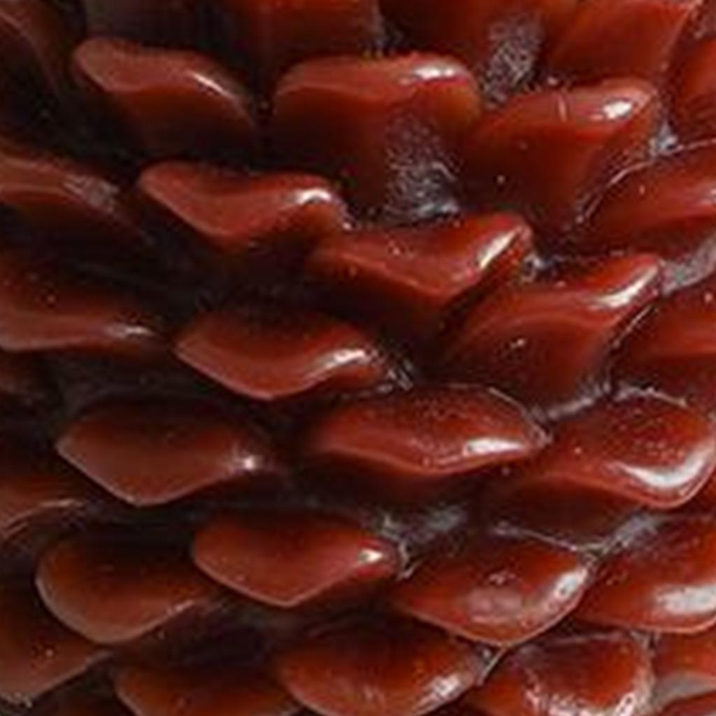 Set of 2 Realistic Wax Candles Pinecone Shaped LED Electronic Candle Flameless Candle for Christmas Holiday Decoration