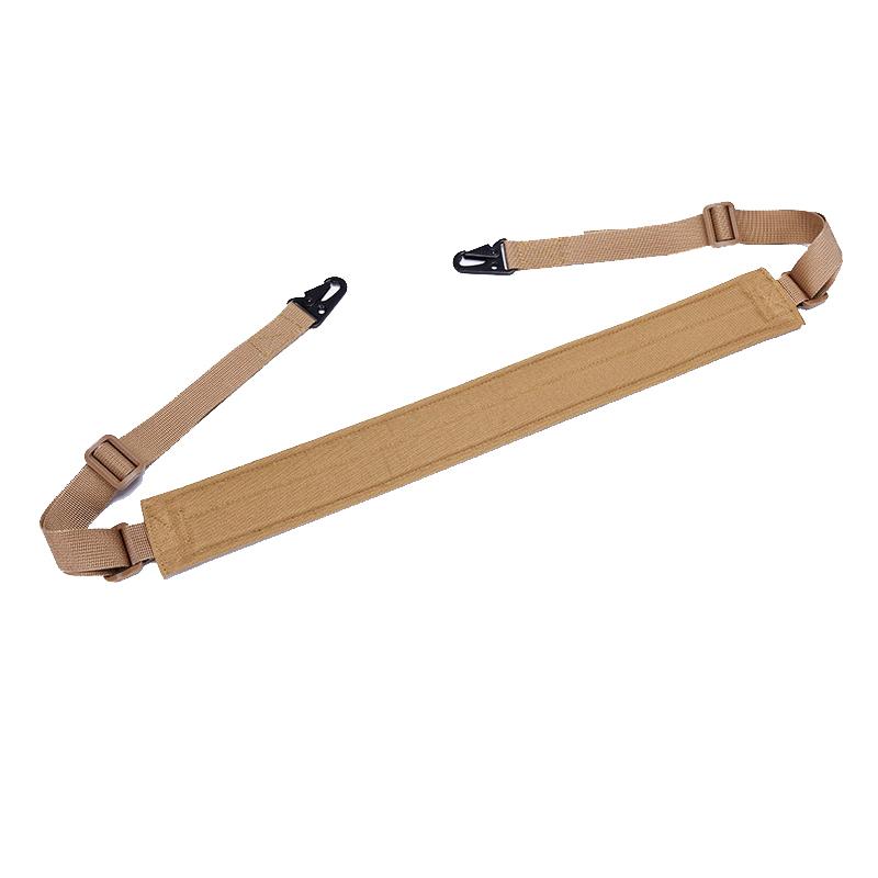 Многофункциональный тренировочный ремень 2-точечный Быстросъемная веревка Регулируемый тактический ремень для винтовки Наплечный ремень Боевой Охотничий Аксессуар