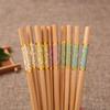 High-Grade Single-Use Anti-Slip Bamboo Chopsticks - Mildew-Resistant, Eco-Friendly, Color-Coded Chinese Style