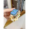 Elastic headband watch band For Apple Watch women 44mm 40 45 41 49 42 38 Series 11 10 9 8 SE 7 6 5 4 3 Strap