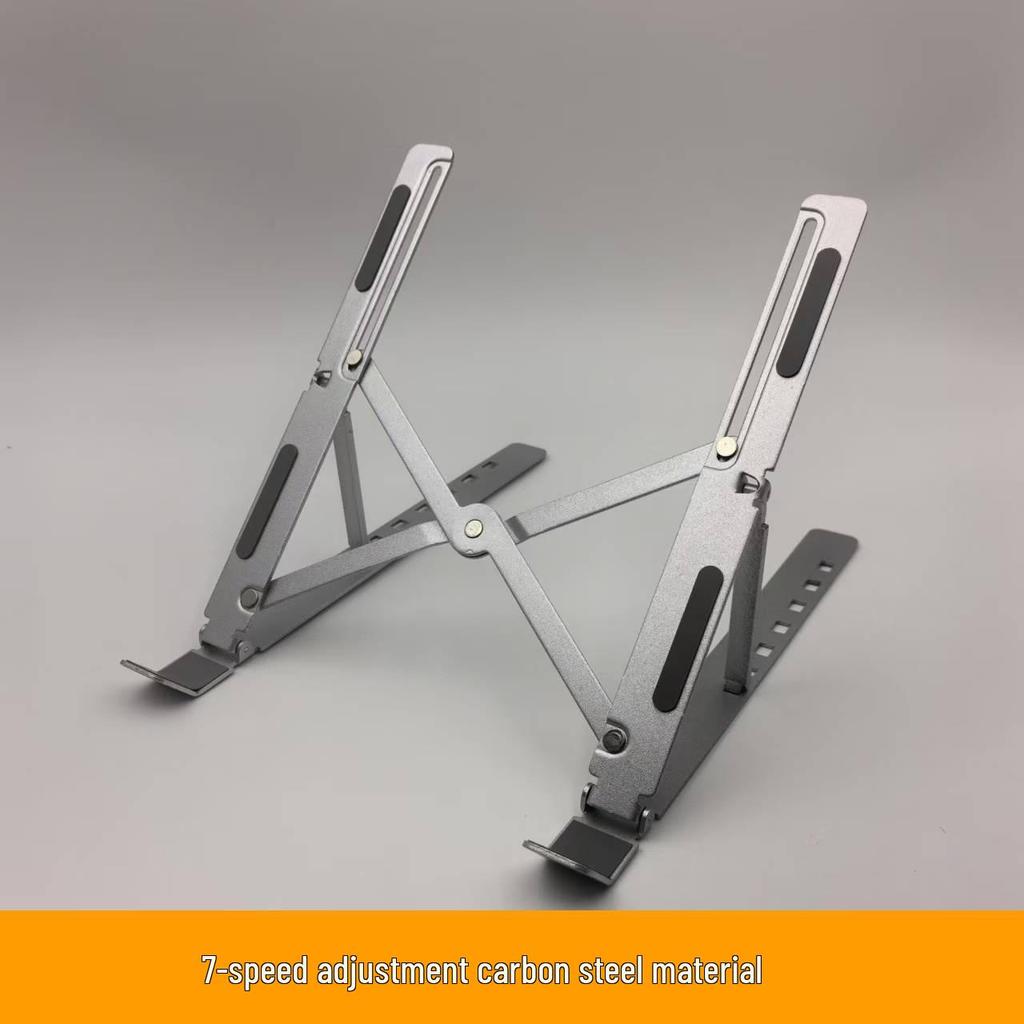 Foldable Aluminum Laptop Stand with Cooling Bracket (Not for domestic purchase)