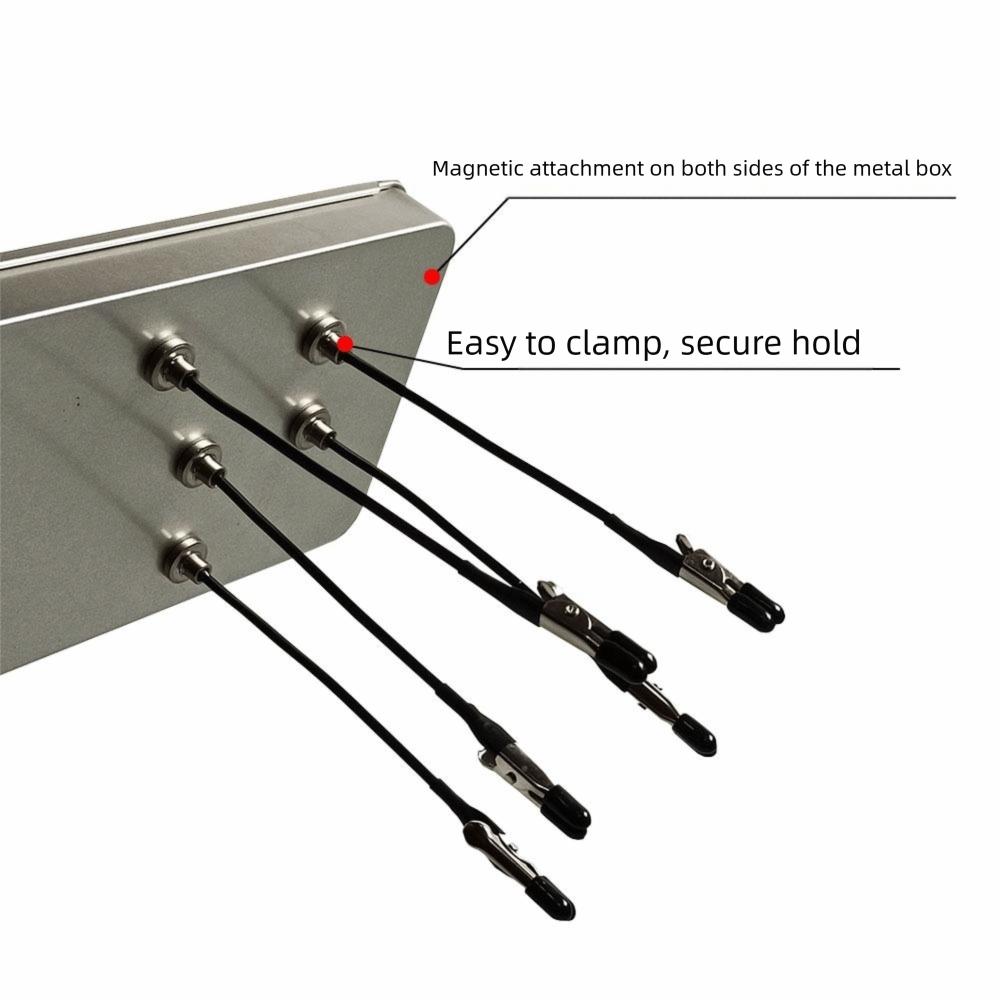 Magnetic Base Holder Bendable Alligator Clip Sticks Model Painting Stand  For Airbrush Spray Hobby