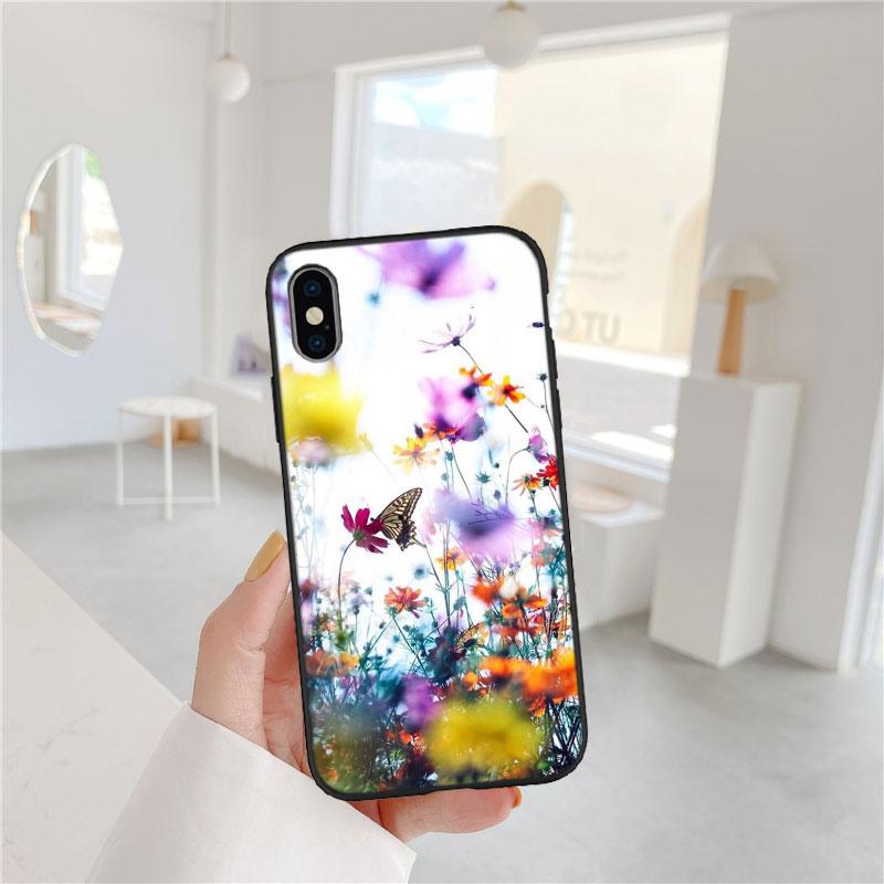 LO26 Colorful Butterfly Soft Shell Phone Case for Redmi Note 13 14 Pro+ Plus A3 A3X 13X 13C 13R 14S 14C 14R