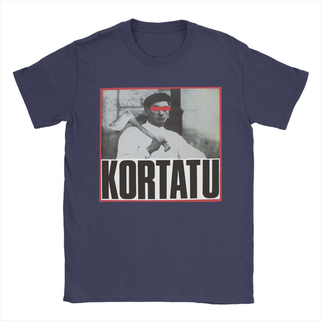 Unisexs Band Kortatu Event T Shirts Pure Cotton Clothes Vintage Short Sleeve O Neck Tees Plus Size TShirt