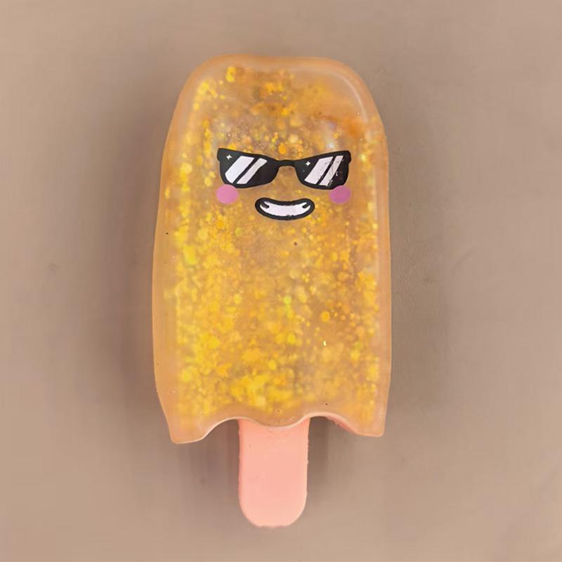 Ice Cream Squeeze Squishy Pinch Slow Rebound Popsicle Stress Release Sensory Tool Hand Relaxation Kids Adults Gifts Home Decor
