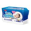 Pure Water Baby Care Pure Baby 54 Wipes X 3 Packs Contains Collagen and Peach Leaf Double Moisturizing Mild Made In Japan 99.9% Water, Thick,