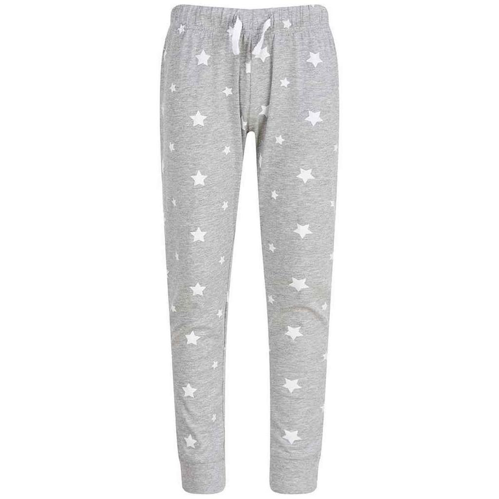 SF Minni Childrens/Kids Heather Stars Pyjama Bottoms