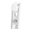 2pcs Adjustable Desk Hinge White Folding Hinge Durable Shelf Bracket  Home
