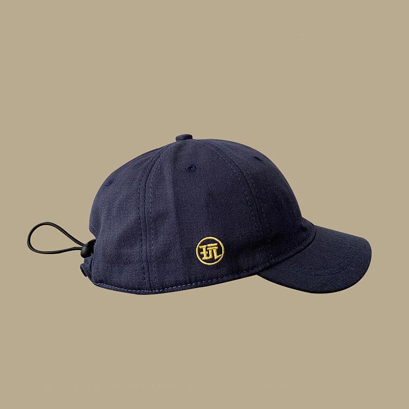 

Original short brim cap women s summer street hip-hop baseball cap soft top tooling hat men s casual versatile Adjustable