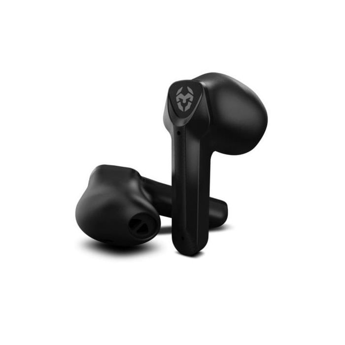 Wireless Earbuds - Krom - Kall - Ergonomic - Built-in Microphone - Charging Case