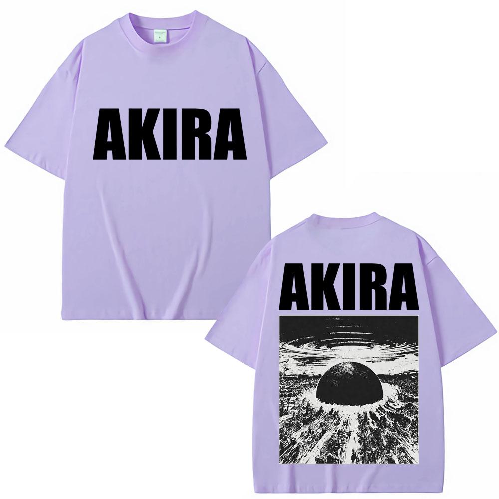 Japanese Anime New Tokyo Akira Tshirts Movie Science Fiction Masataro Kaneda T Shirt Unisex Women Loose 100 Cotton Unisexga T Shirts
