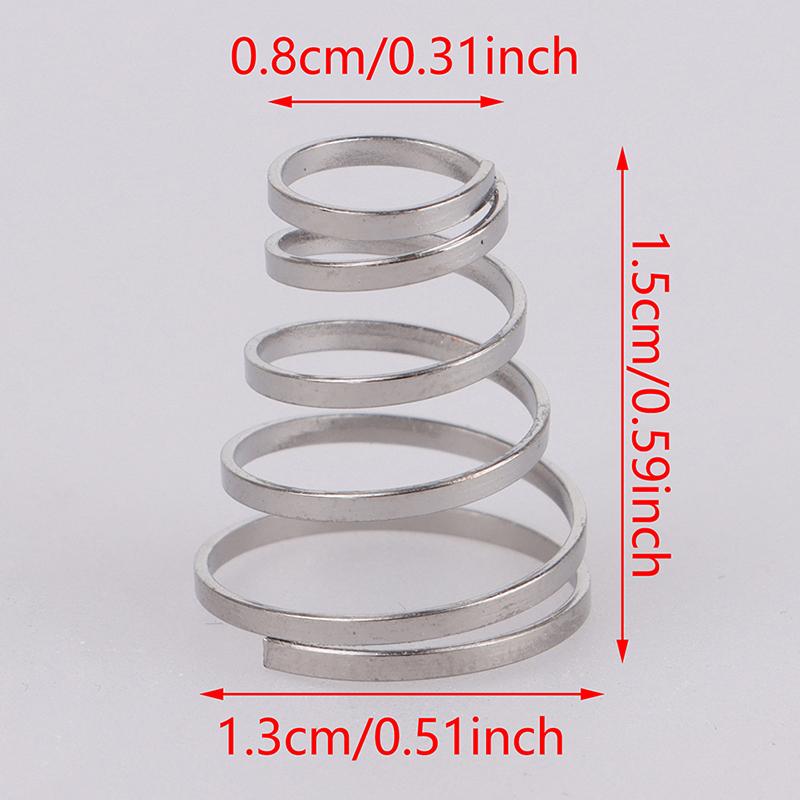 10Pcs Bike Wheel Skewer Springs Universal Quick Release Bike Wheel Skewer Shaft