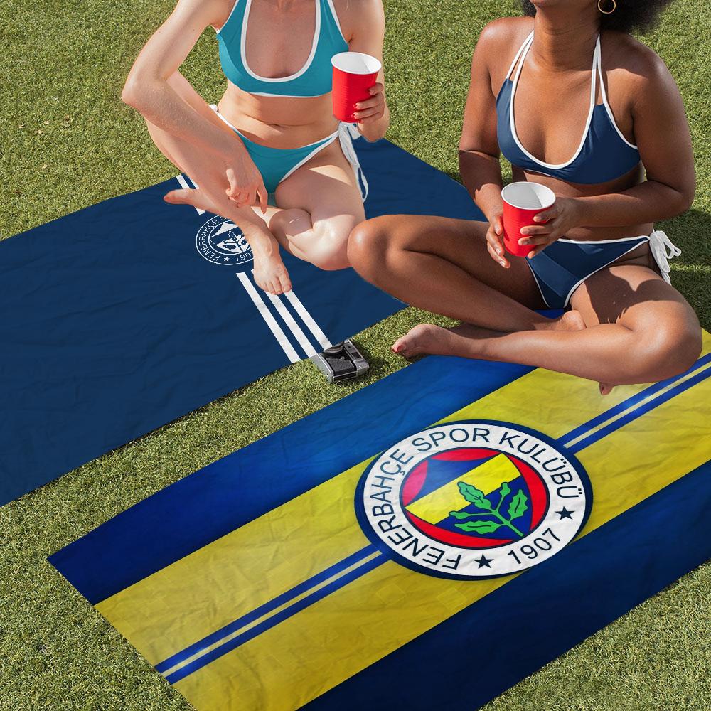 F-Fenerbahce-Football-Fans Microfiber Beach Towel Absorbent Quick Dry Soft Yoga Swimming Resort Mountain Climbing Towel