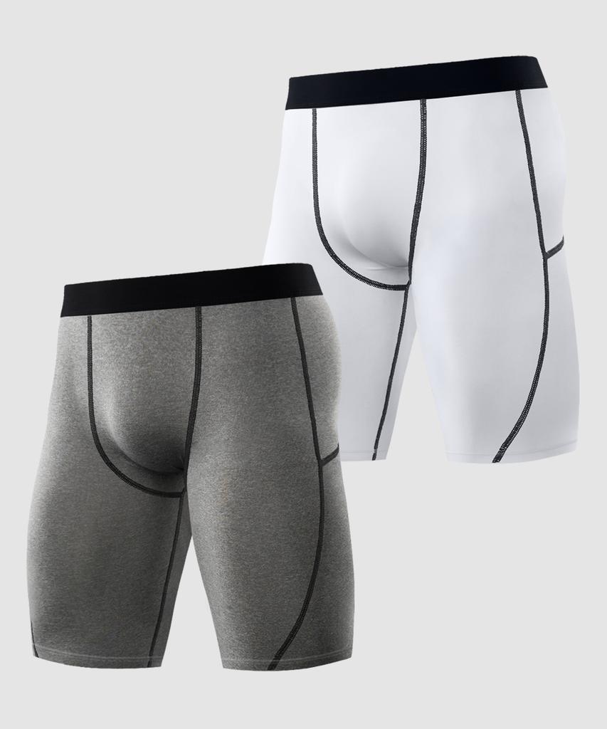 Armedes [2Pack] Functional Underlayer Baselayer Compression Techfit Shorts Ar-55 (7 Colors) (Type B)