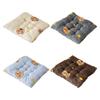 Cartoon Chair Pad Plush Stool Cushion Portable Floor Pillow  for Home&Office