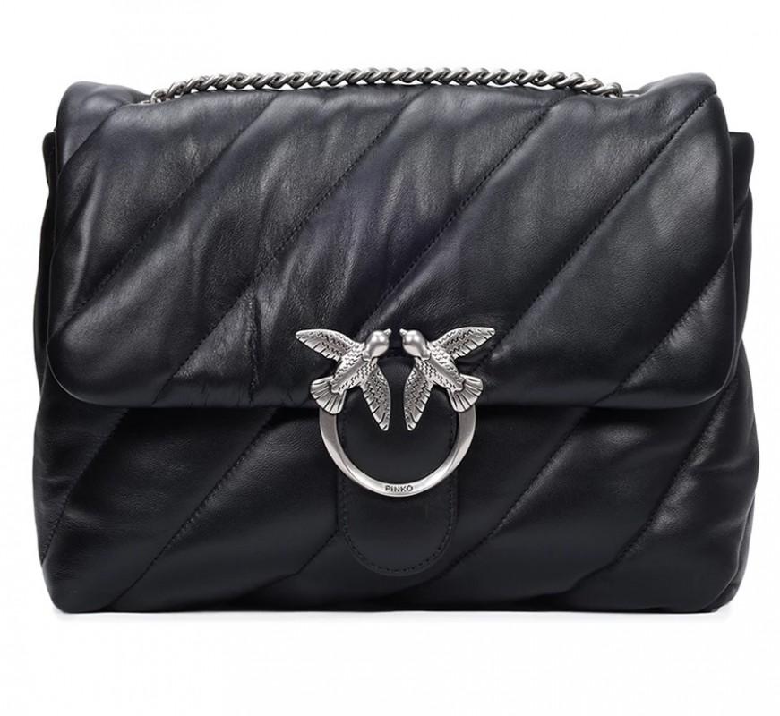 Pinko Luxury Messenger Bag Love BIG Puff Maxy
