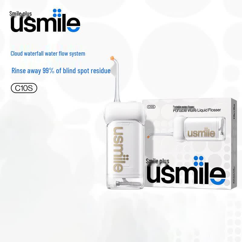 usmile C10S Portable Electric Water Flosser CN plug (adapter included)