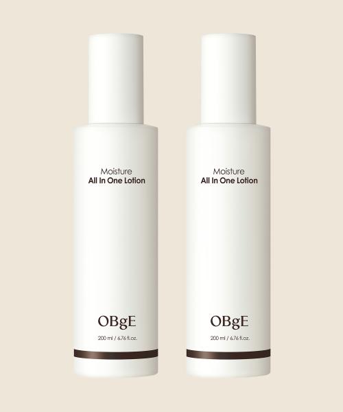 Obge Moisture All-in-One Lotion 2-Pack Set NONE