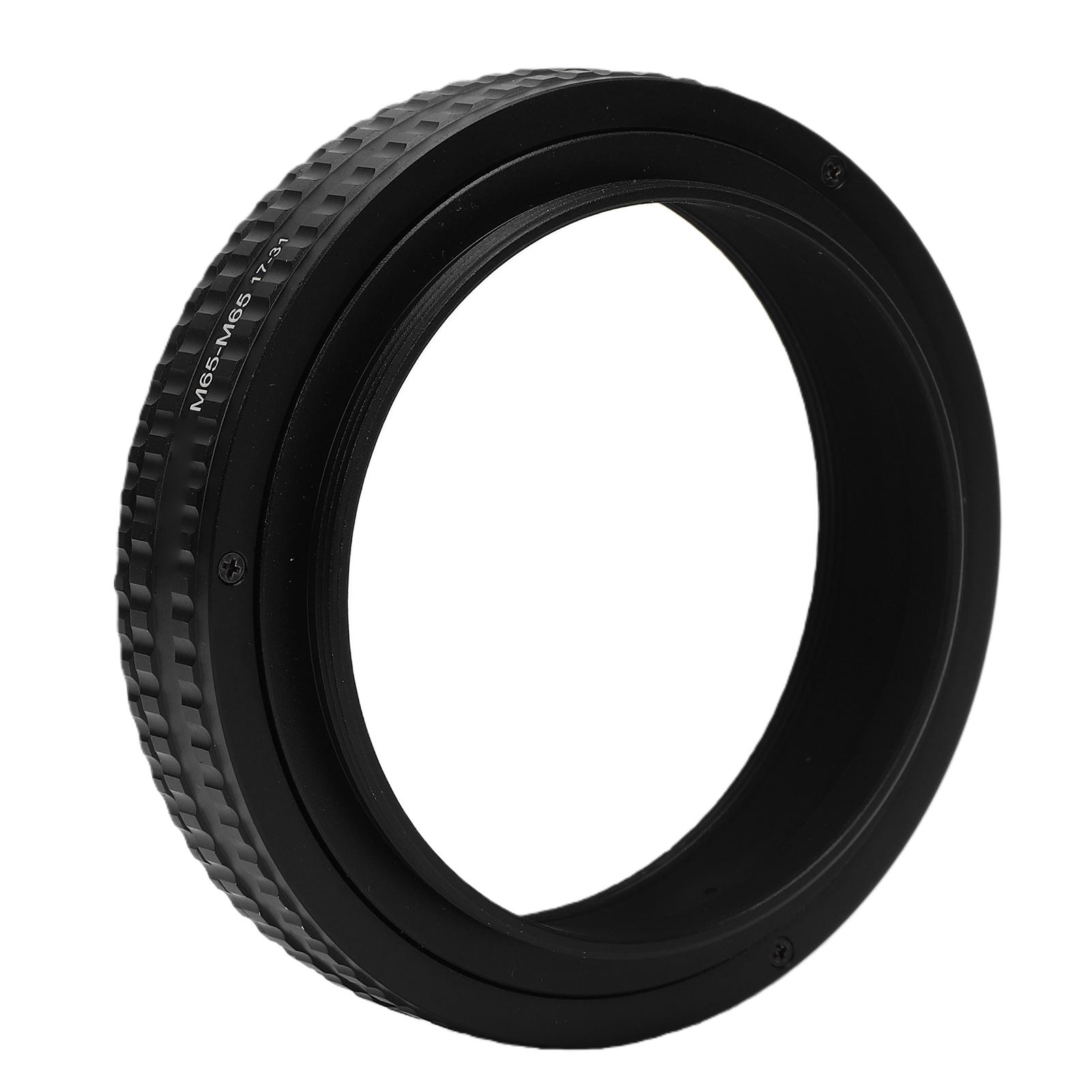 Focusing Helicoid Adapter M65 17 31mm Adjustable Lens Modification Focusing Tube for Photography Equipment
