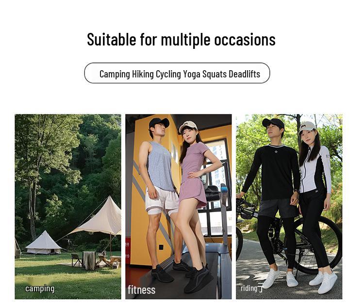 New Unisex Plus Size Flyknit Wide Toe Barefoot Hiking Sneakers - Breathable, Non-slip, Flat Bottom.