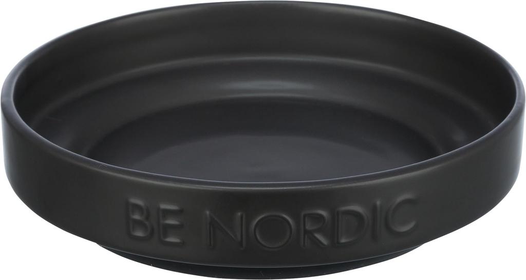 BE NORDIC Comedero cerámica/base caucho 0.3l/16cm
