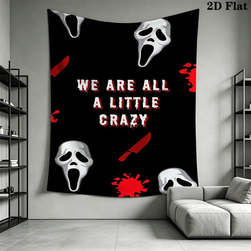 Dark Fantasy Wall Tapestry Gothic Art Space Tapestry Fashion Print Wallmounted Soft Home Decor Homestay Soft Decoration Tapestry