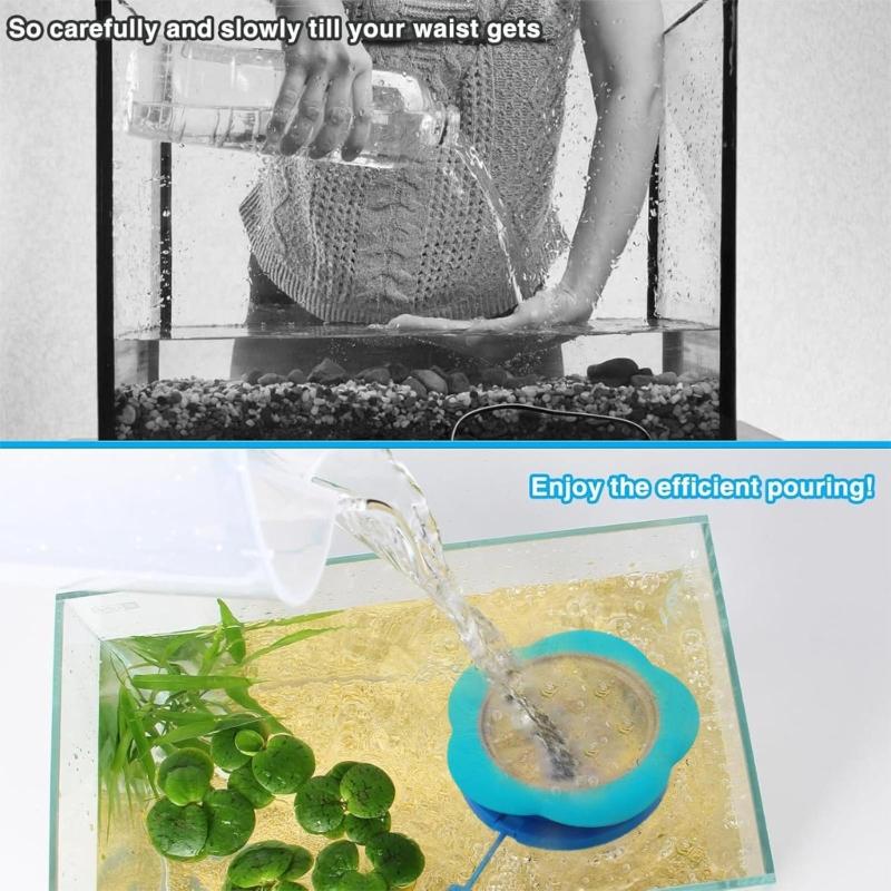 Verstellbarer Aquarien Wasserfluss Diffusor Langlebigkeit Wasserfluss Regler Für Sichere Und Effiziente Wasserwechsel