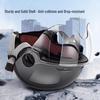 Certified 3C Electric Motorcycle Helmet: Retro, Breathable, All-Season, Lightweight for Men and Women