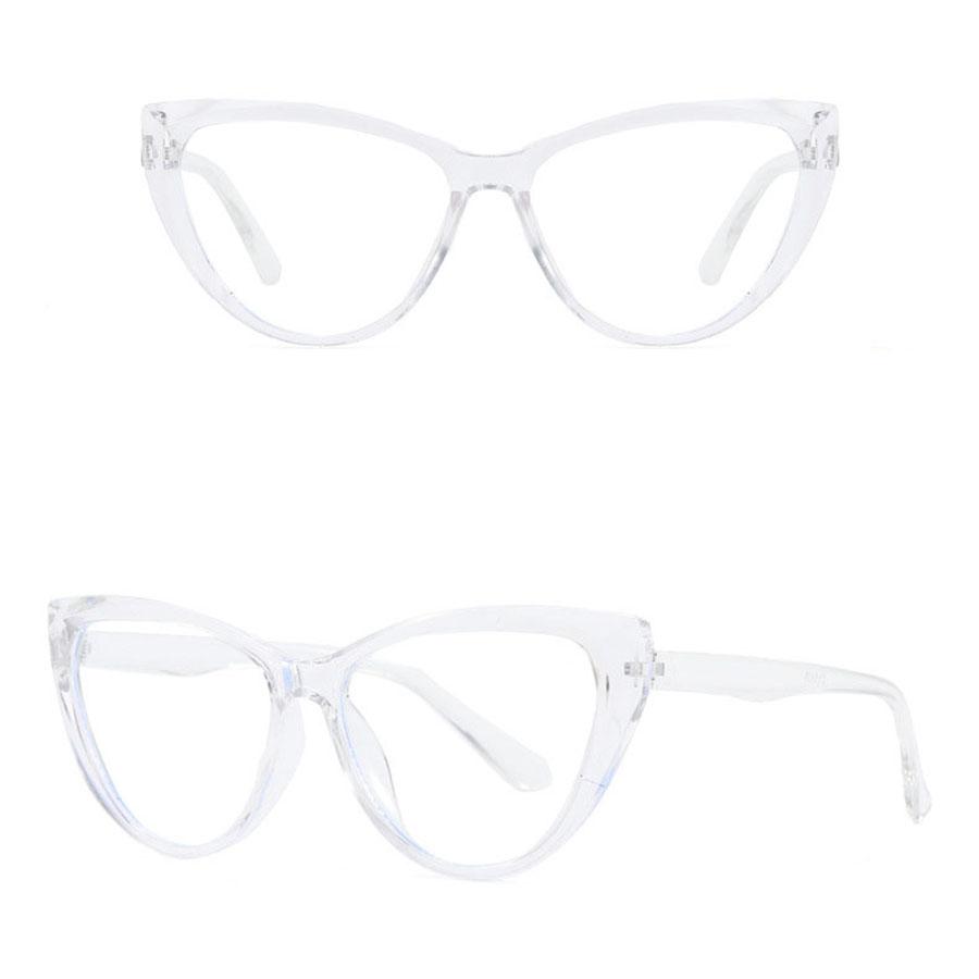 Cat's Eye Large Frame Decorative Glasses Frame Women's Computer Glasses