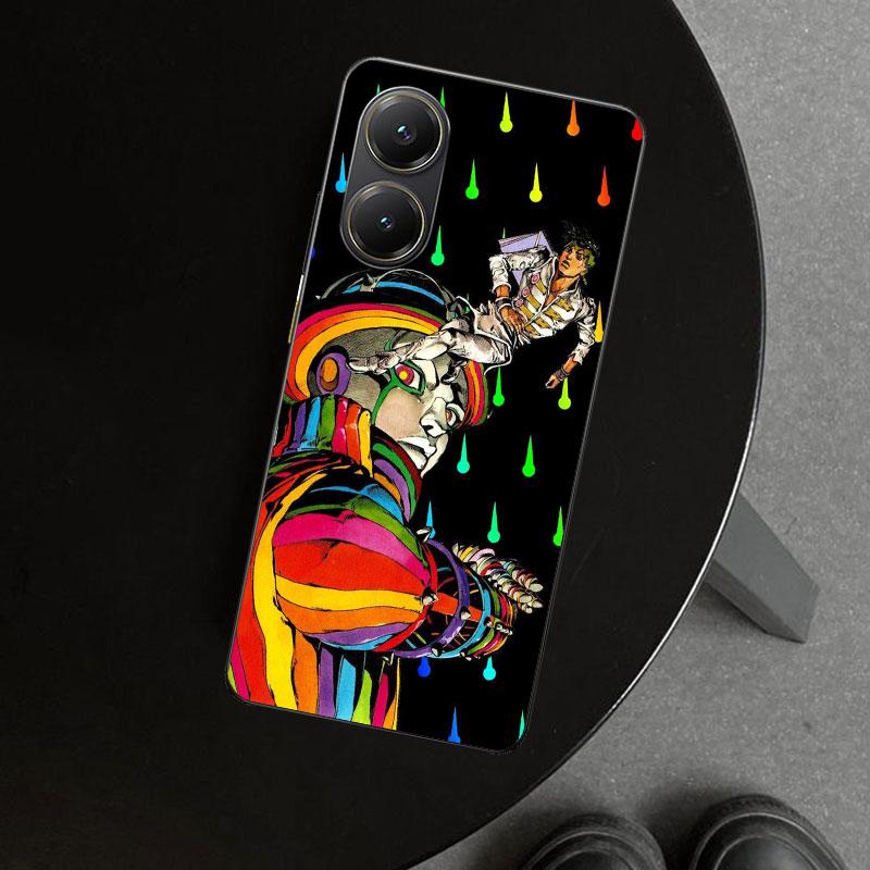 JoJo Adventure Rohan Kishibe Phone Case Cover for Xiaomi Poco X6 X5 X7 Pro F7 Ultra Redmi 15C 15 13C 13 12C 12 10C 10 10A 9C 9A