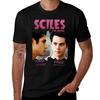 Teen Wolf Old Comic Ship [Sciles] T-Shirt Large Size Casual Short Sleeve Top
