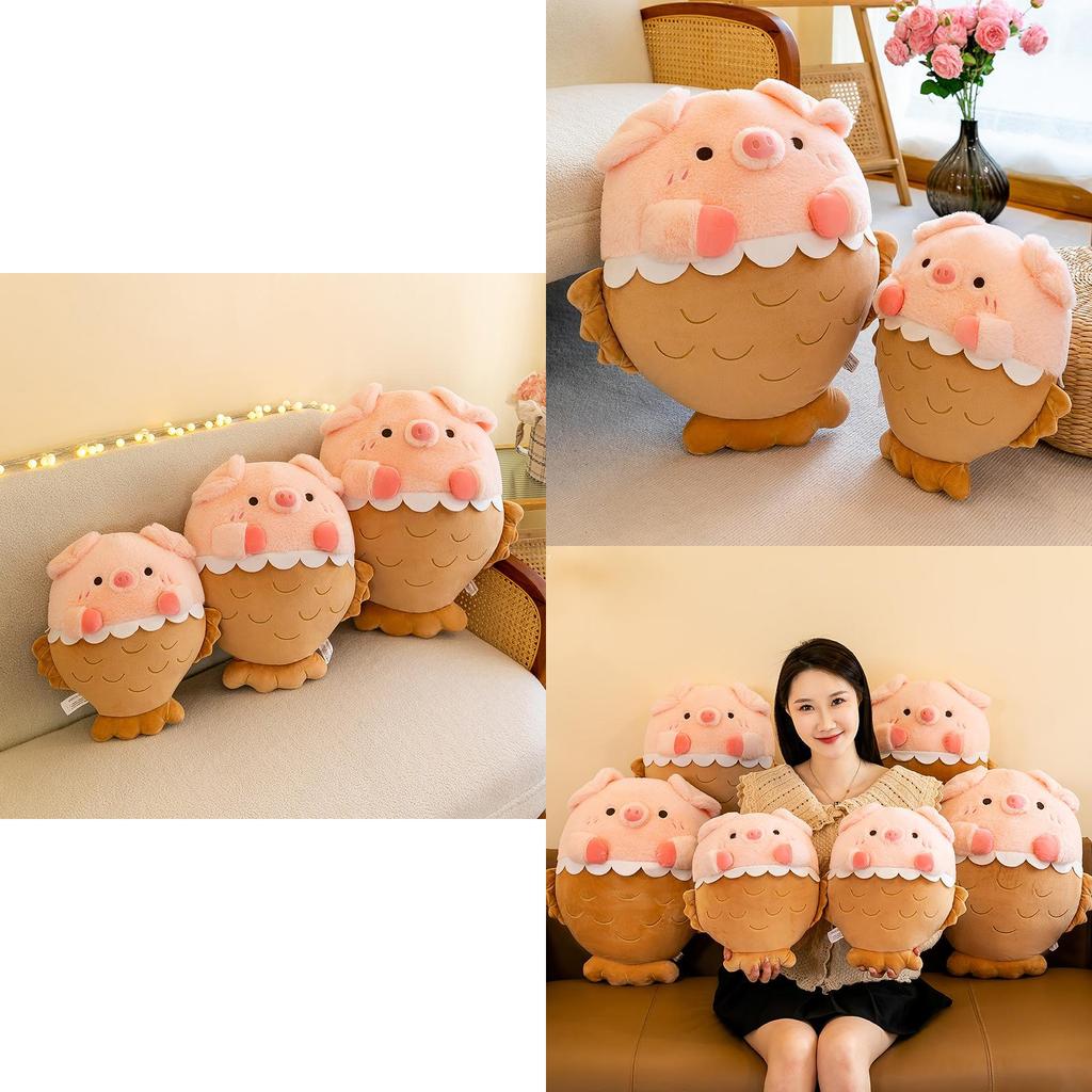 Adorable Plush Pig Toy Stuffed Animal Cute Companion For Kids And Bedtime Cuddling