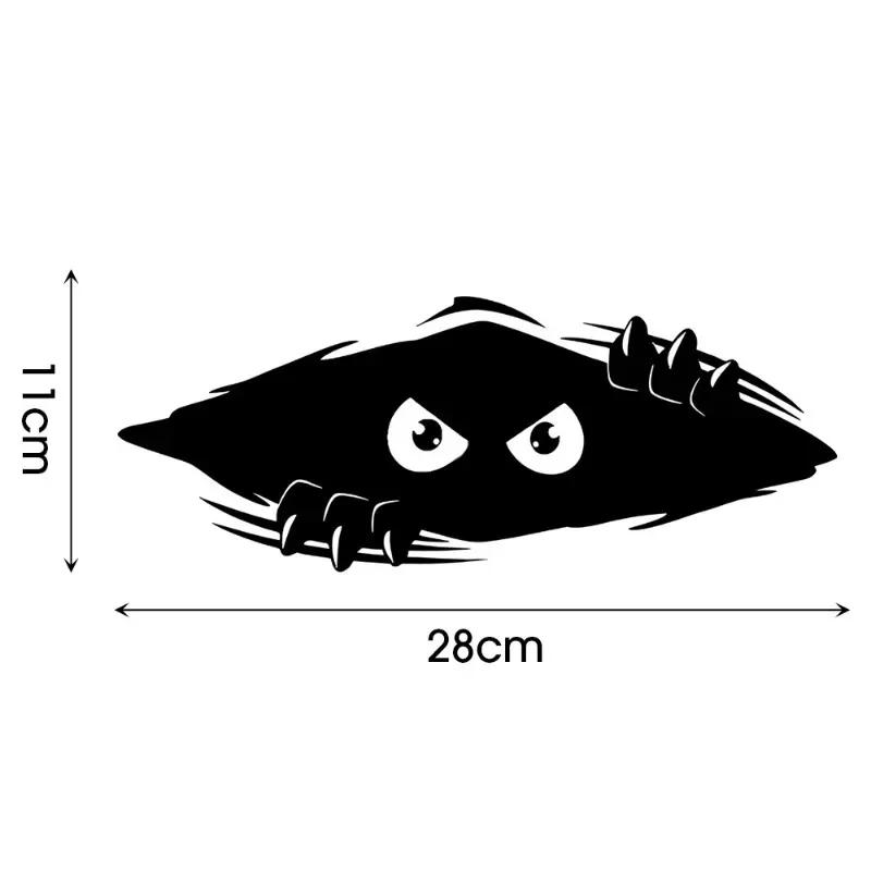 Interesting Peep Monster Car Stickers, Vinyl Film, Decorations, Automatic Style