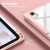 iPad (A16) Case/iPad 10th Generation Case [11-Inch /10.9 Inch ] with Pencil Holder, Smart Cover with Soft TPU Back