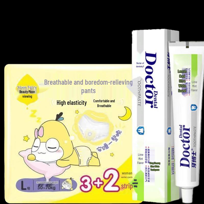 Dr. Tooth Lemon Fresh Toothpaste and Underwear Bundle