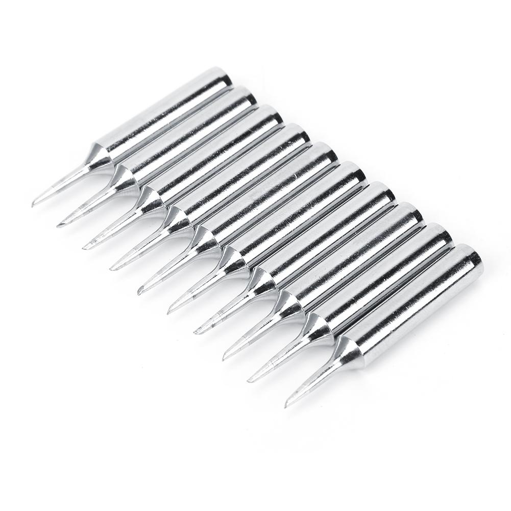 10Pcs 900MT1C Free Soldering Solder Iron Tips Replacement Soldering Accessory