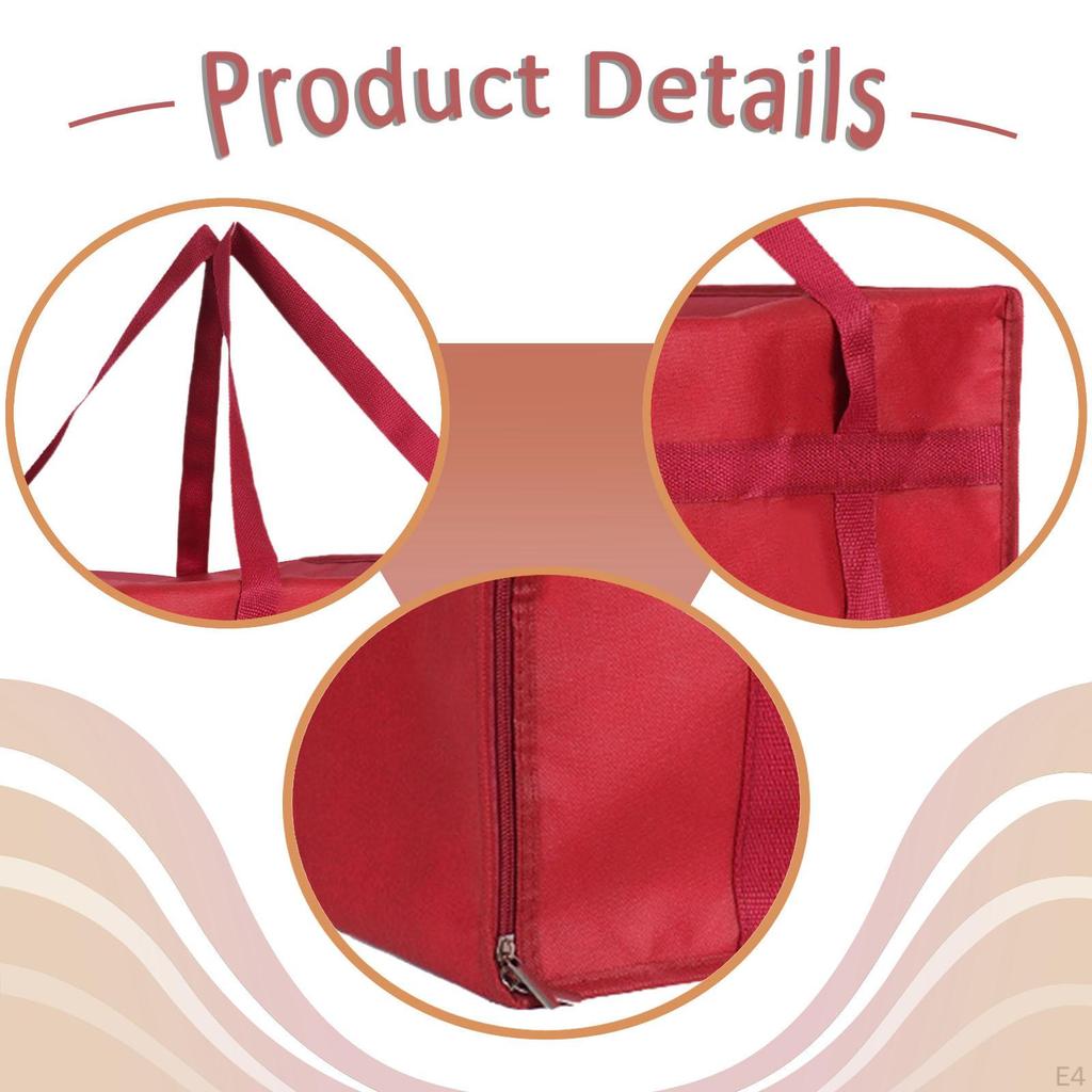 Catering Bag Food Insulated Removable Base Made of Sturdy Non-woven for Delivery Service Outdoor