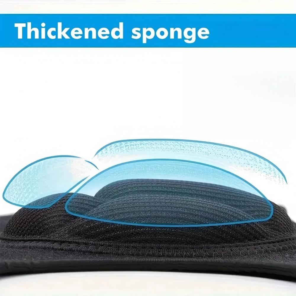 2 PCS Unisex Sports Knee Pads Thickened Sponge Warm Non Slip Knee Brace for Volleyball Soccer Yoga Dancing Training