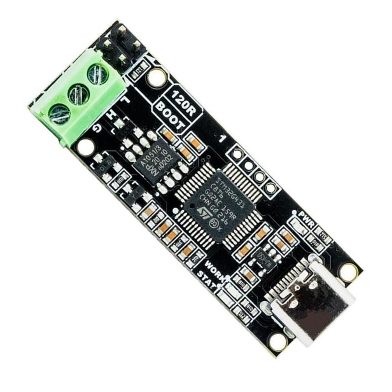 3D Printer Parts CANable 2.0 CAN Based on STM32G431C8T6 USB to CAN Adapter Support for CANable/Candlelight/Slcan