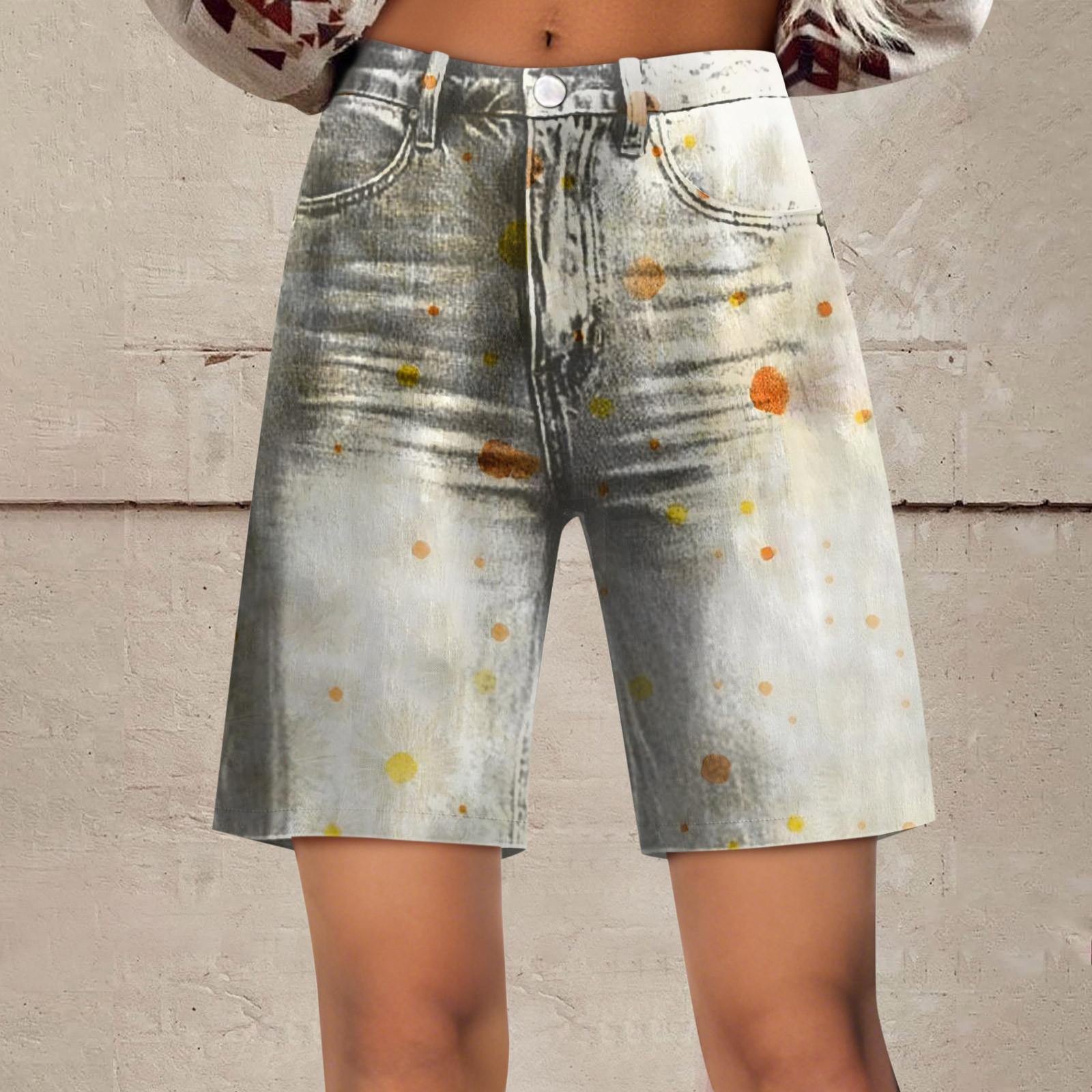 

Женские модные повседневные брюки, широкие брюки, шорты L