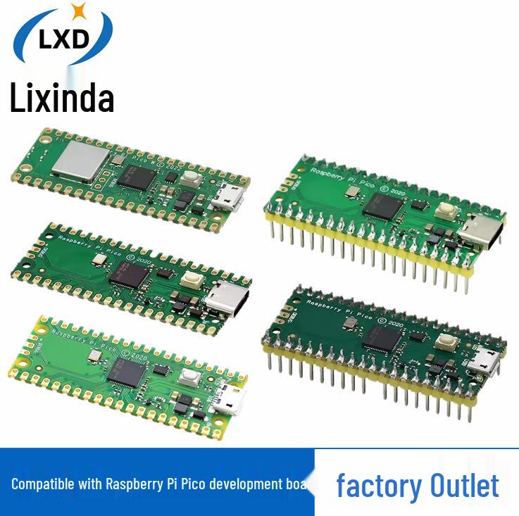 Compatible with Raspberry Pi Pico: Dual-core RP2040 Supporting Python