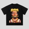 Jalen Brunson New York KNICKS Star Sketch Art Graphic Print T-shirt Men Women Cotton Men Women Streetwear Y2k Fashion Summer New Tee Oversized Top