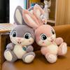 Plush Bunny Toy With Large Eyes And Long Ears For Kids Playroom And Comfort