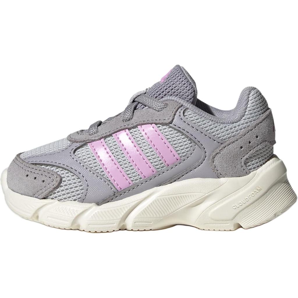 Adidas Crazychaos 2000 Bequeme Vielseitige Langlebige Low-Top Laufschuhe Babyschuhe Grau Lila JI1638